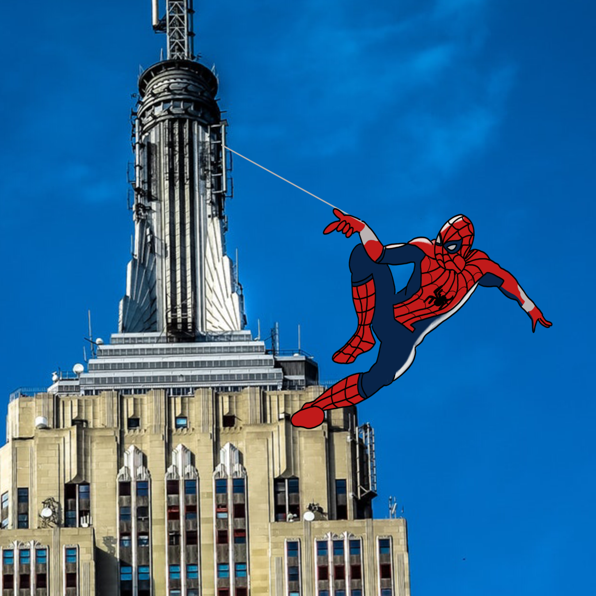 spiderman swingin‘